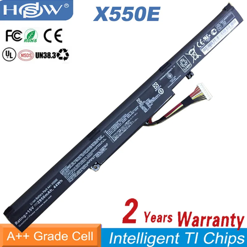 

2950mAh A41-X550E Laptop Battery for ASUS X751M X751MA X751L X750JA A450J A450JF A450E F450C F450V