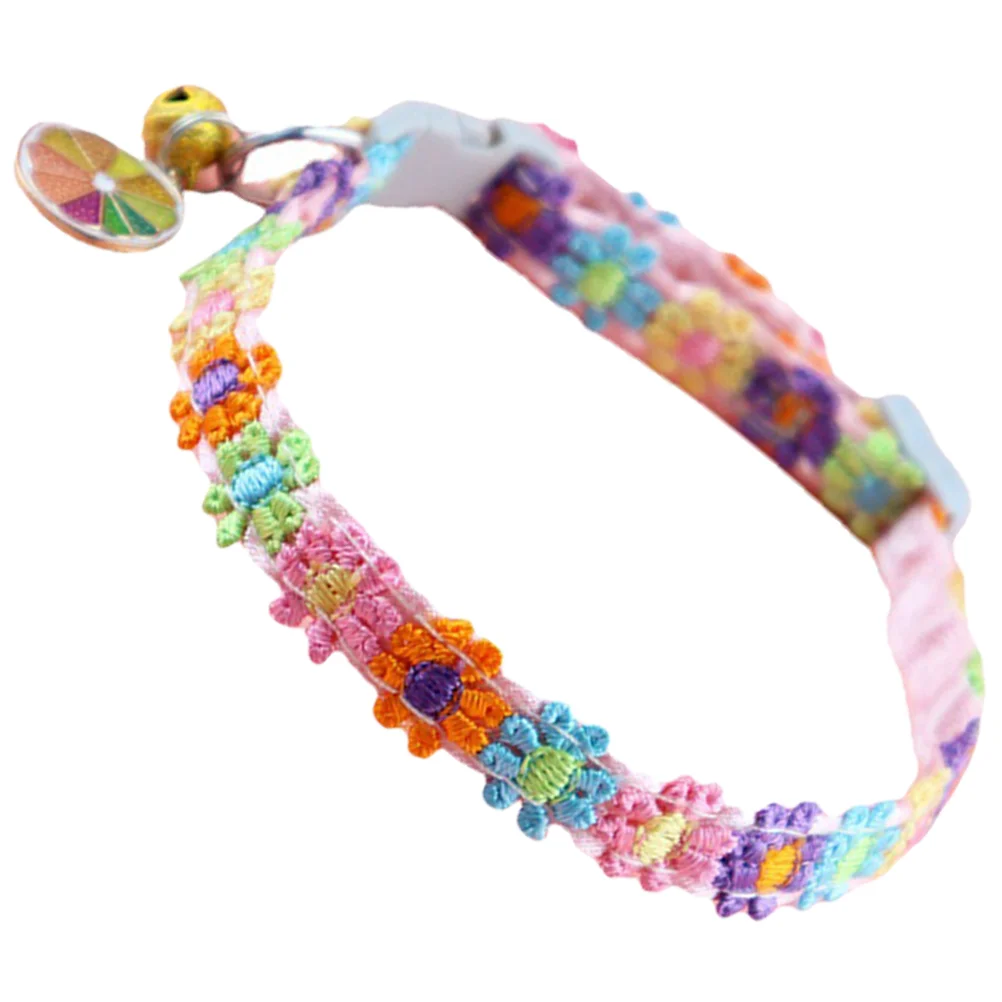 

Collar Dog Collars Kitten Cat Accessories Puppy Adjustable Ornament Pet Colorful Baby