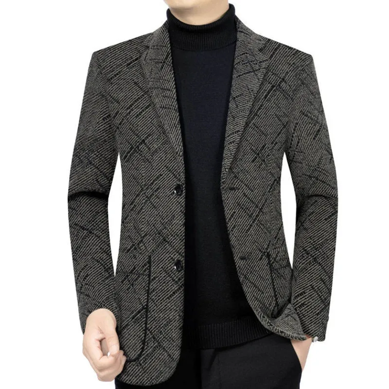 The Main Promotion of New Suit Jacket Men\'s Autumn and Winter High Quality Business Leisure Comfortable Formal Men\'s Clothing