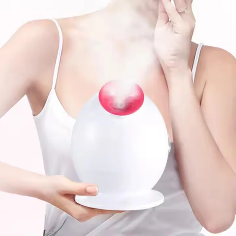 Portable Ionic Face Steamer Nano Vapour Atomizer Hot Warm Mist Sprayer Skin Care Moisturizing Humidifier Hydration Nebulizer