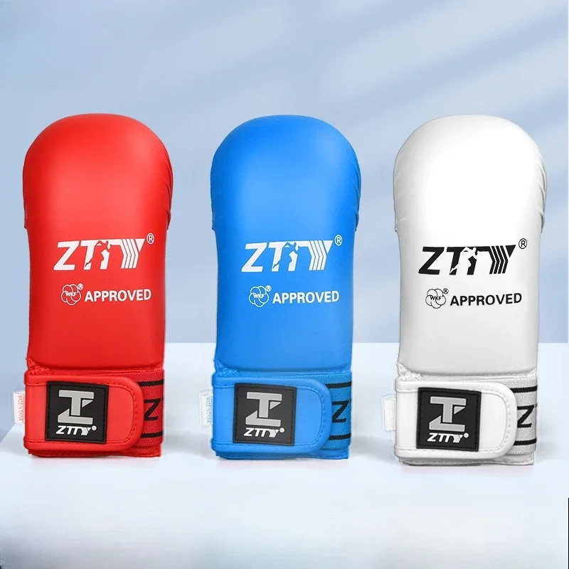 Karate gloves with enhanced thumb protection professional karate