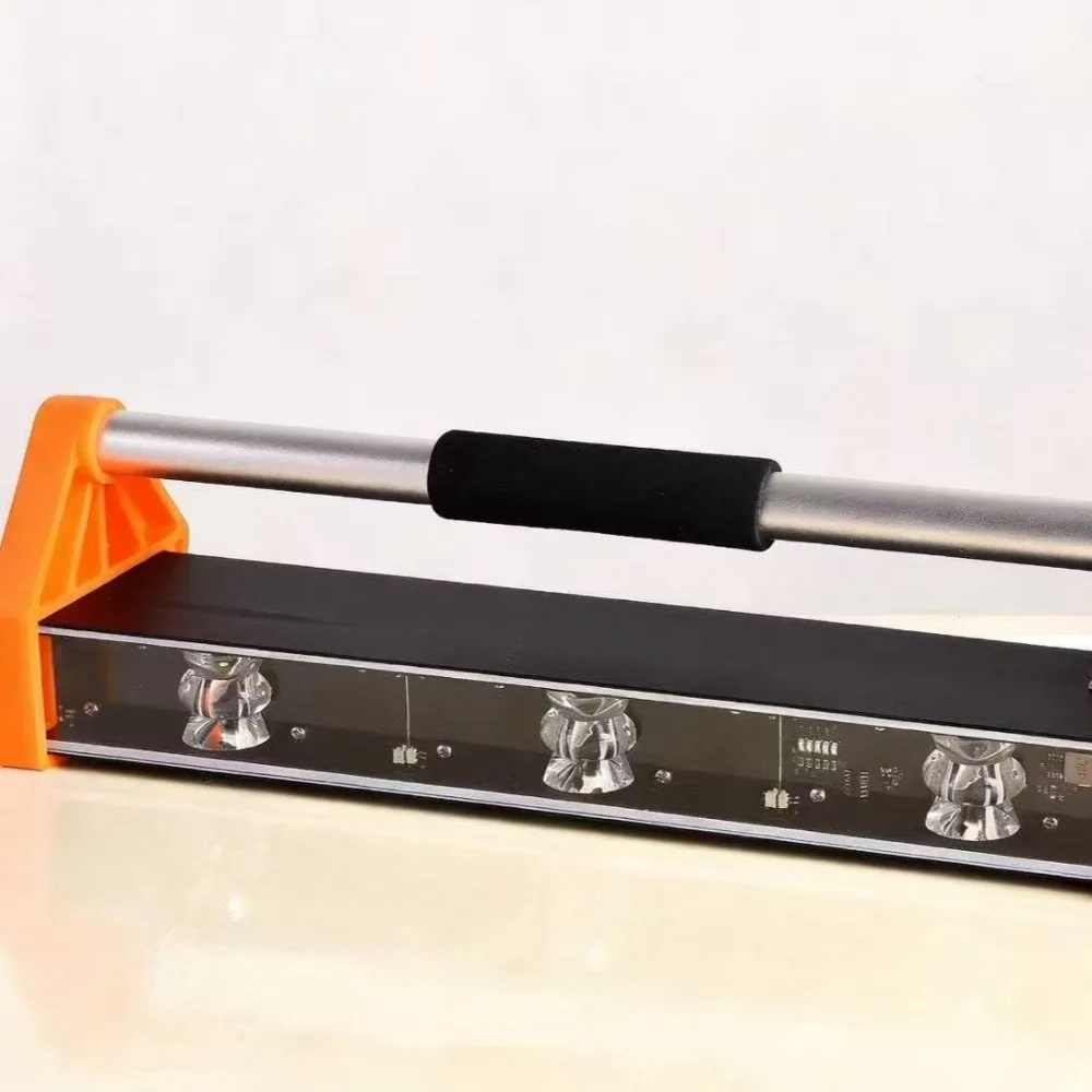 Upgrd Raking Inspection for Wall Painting Polishing Bridge Deck Constructio Oblique Light Detects Uneven Wall Leveling