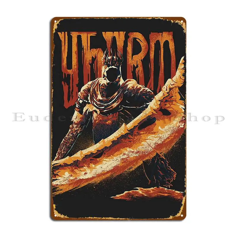 Yhorm The Giant Metal Signs Club Party Club Designing Pub Iron Tin Sign Poster