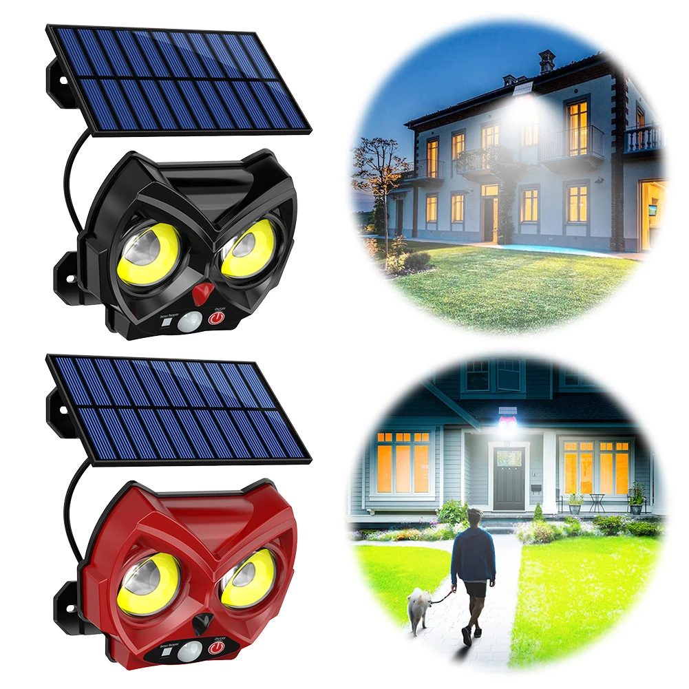 

Solar Wall Lights Outdoor IP65 Waterproof Solar Security Light Solar Outdoor Lights for Yard Patio Garden Garage Gate Porch
