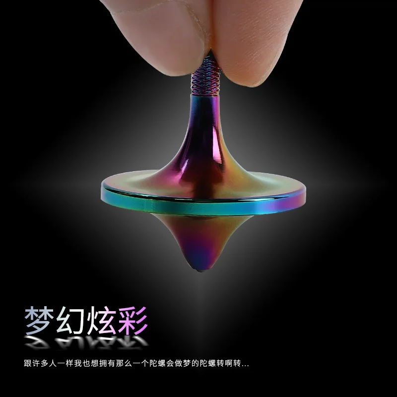 Metal Spinning Top Gyro Hand Spiner Decompression EDC Fidget Anxiety Toys Kids And Adults Juguetes Antiestres Ansiedad