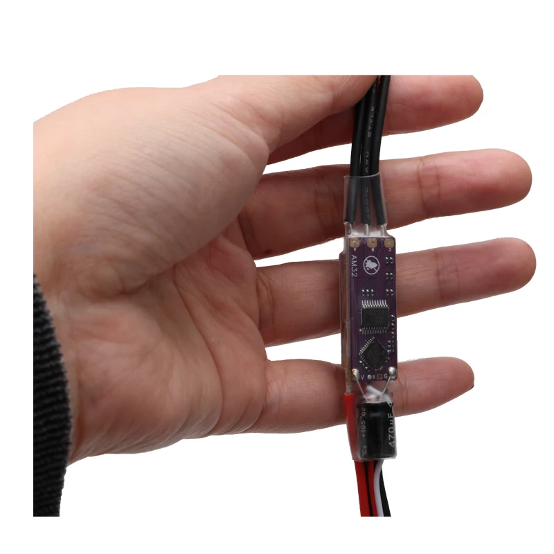 1PCS 2-4S 40A AM32 ESC 32-bit Electronic Speed Controller with Signal Cable Support PWM/DSHOT/Sine for FPV Drone RC Crawler Cars - Image 6