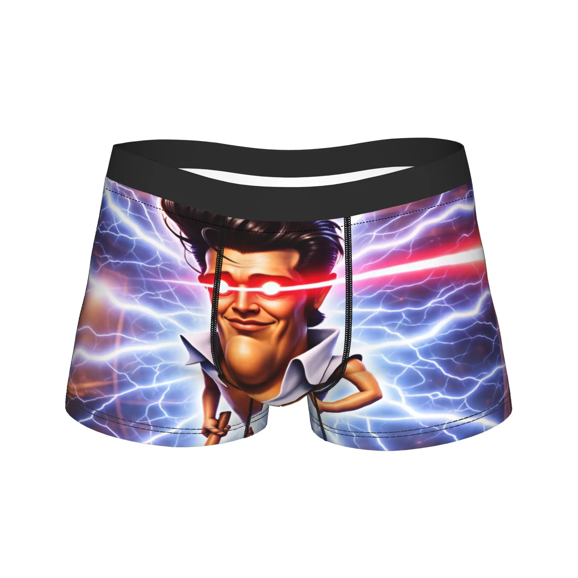 Charlie Kirk Meme Boxer Shorts  Pouch Underwear High Quality Customs Shorts Briefs Novelty Men Panties Plus Size 2XL