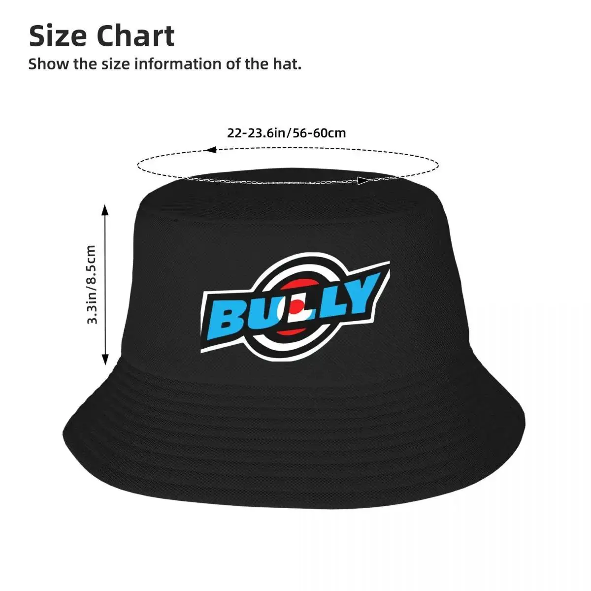 قبعة مايكل سميث بشعار الفتوة دلو قبعة فاخرة مصممة قبعة نسائية على الشاطئ للرجال