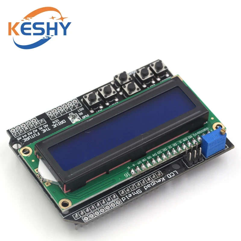 1-10PCS Tastiera LCD Shield LCD1602 LCD 1602 Modulo Display Schermo Blu Per Arduino
