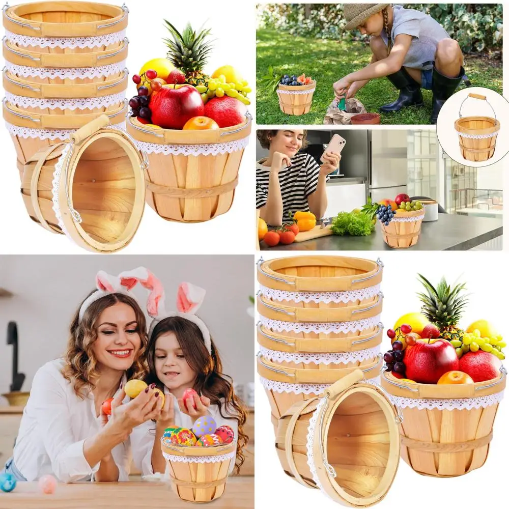 

Деревянная корзина для пикника 7 x 6, набор из 10 предметов, идеально подходящая для использования на открытом воздухе, кемпинга и подарков.