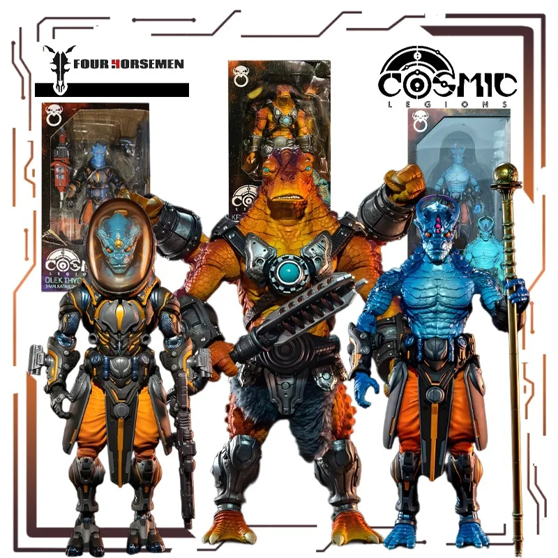 

Spot Goods Four Horsemen Studios Original Mythical Legion Series Olek Tega Anime Action Figure Model Toys Model Gifts for Boys