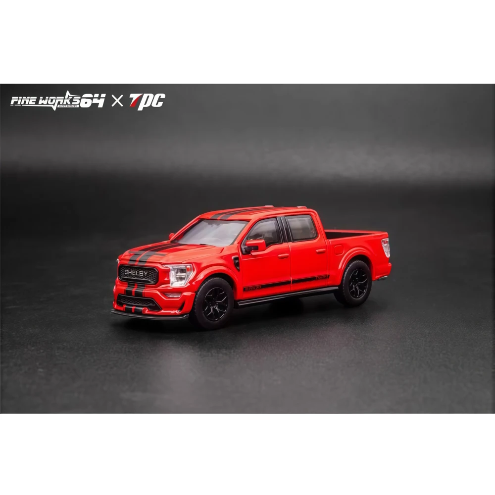 Fine Works 1:64 Shelby F150 Pickup Truck Diecast Model Car view 3