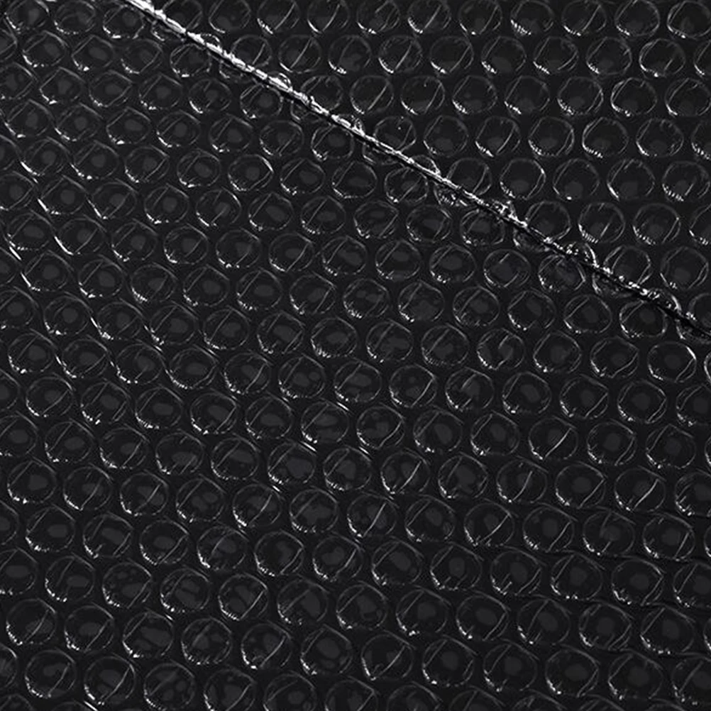 25 قطعة من حقيبة تخزين الفقاعات المقاومة للصدمات خفيفة الوزن ومقاومة للماء للتغليف السريع لمتجر المنزل والمكتب باللون الأسود مقاس 15 × 20 سم #2