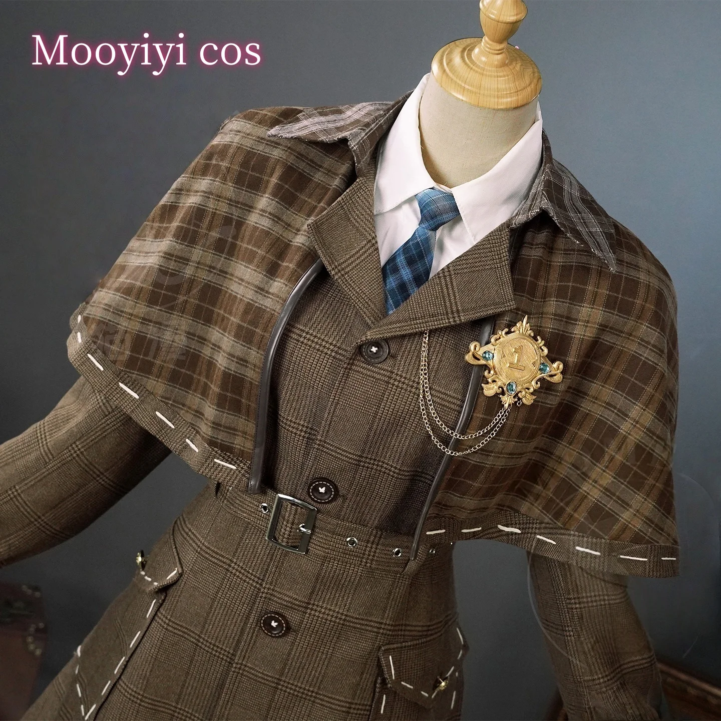 حديثا إيما وودز تأثيري حلي هالوين عيد الميلاد لعب الأدوار حفلة لعبة كوميدية الهوية الخامس بستاني المرأة فستان S-XXL #4