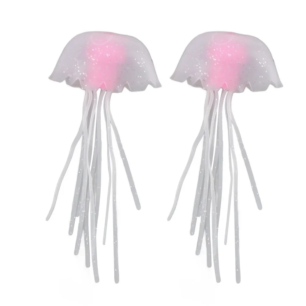 Portable Aquarium LED Lamp USB Battery Powered Multi-Color Night Light Mood Table Lamp Bedroom Use