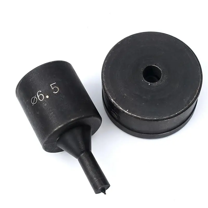 أداة ثقب هيدروليكية ABAG لآلة CH70 CH-70، أداة ثقب هيدروليكية 6.5 مم، قطعتان، أسود #5