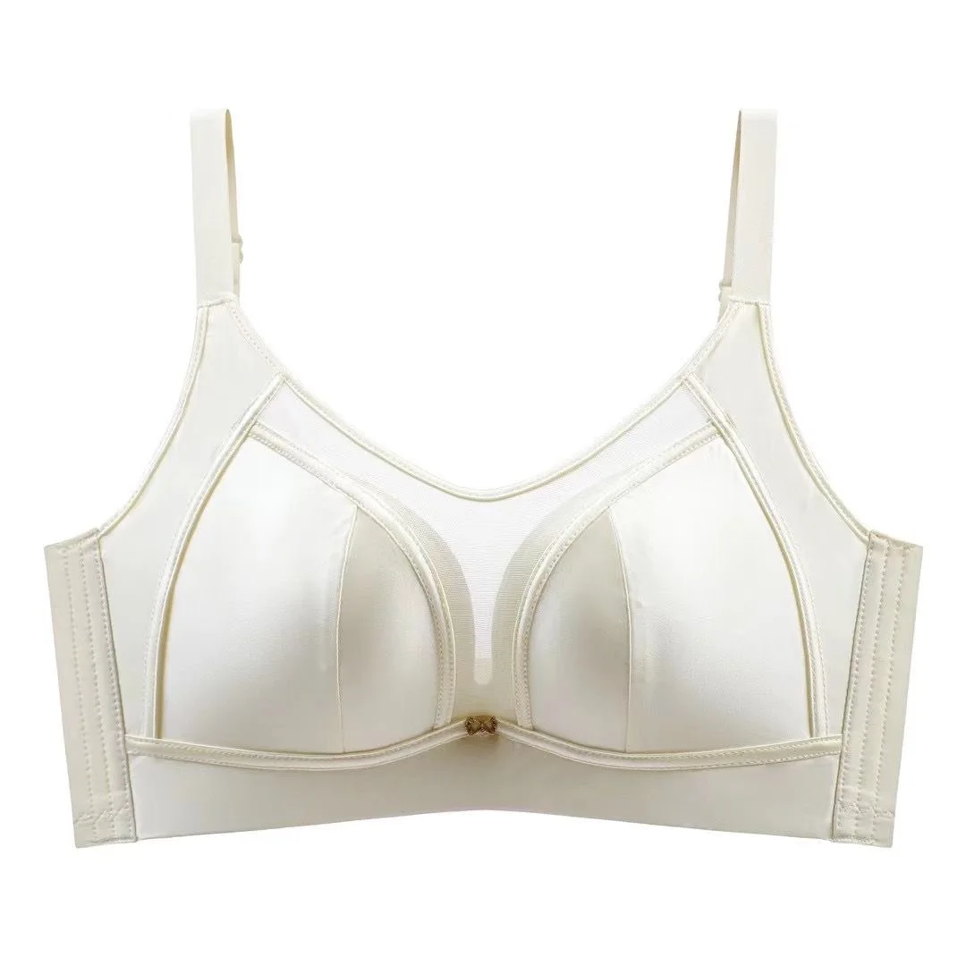 

KUCLUTace bandeau without underwires, thin underwear with thick underwear gathered and pulled up, anti-drape adjustment bra