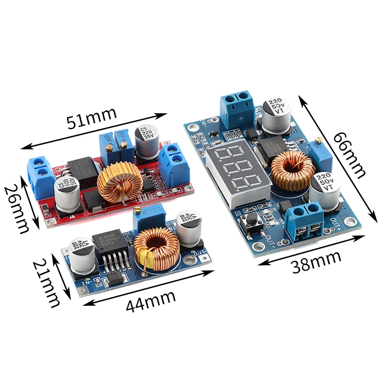 Picture 3: 1-10Pcs XL4015 5A DC to DC CC CV Lithium Battery Step down Charging Board Led Power Converter Lithium Charger Step Down Module