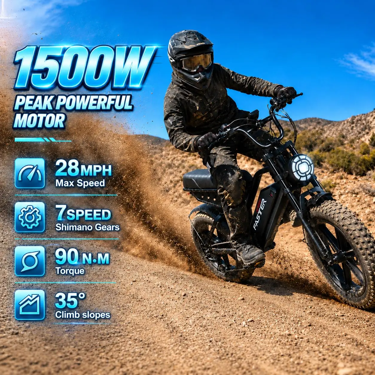 Electric Bike 1500W 20