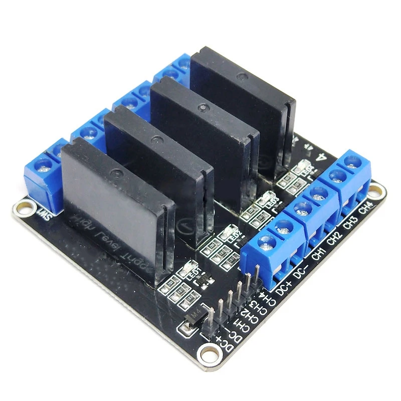 Modulo relè 1 pz 1 2 4 8 canali per OMRON G3MB-202P-5VDC SSR modulo relè a stato solido di alto livello basso 250V 2A per Arduino