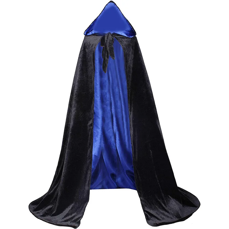 

Halloween Party Cloak Wizard Robe Adult Horror Reaper Vampire Witch Cloak