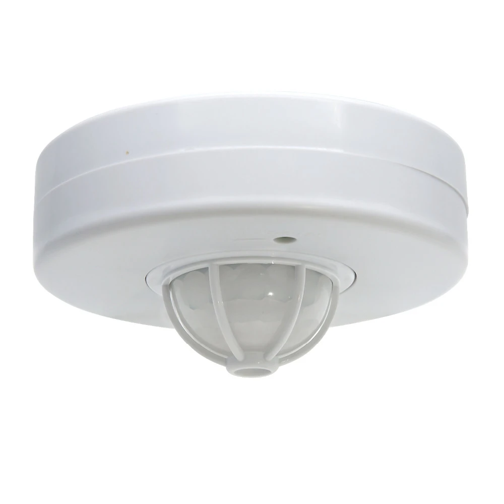 Sensore di movimento, 3 rilevatori interruttore luce sensore di movimento PIR a soffitto da 360 gradi 110-240V per bagno