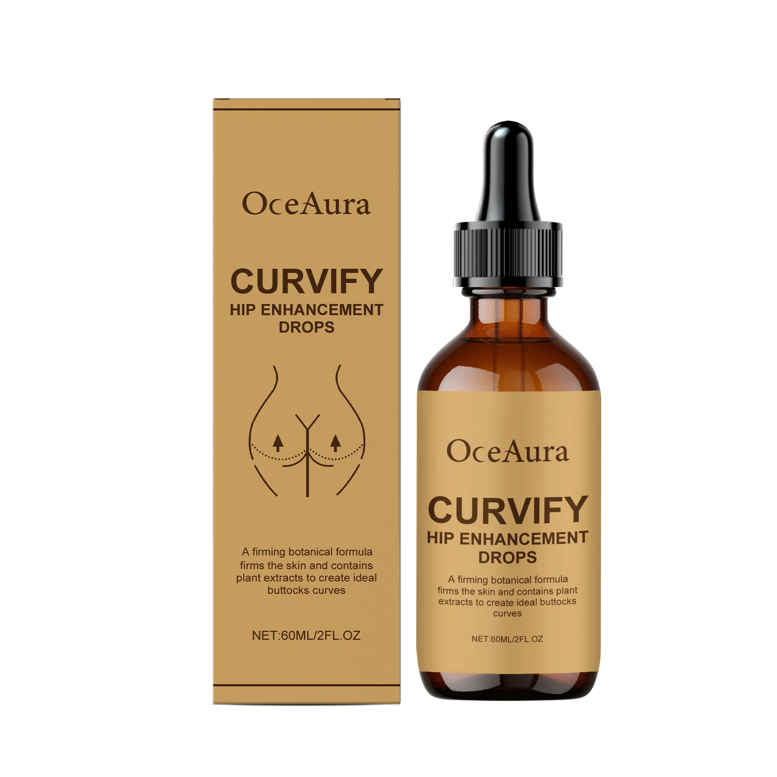 Hip Firming Enlarge Essence Enhance Skin Elasticity Improve Hip Depression Create Perfect Lines Moisturizing Hip Care Serum Oil view 2