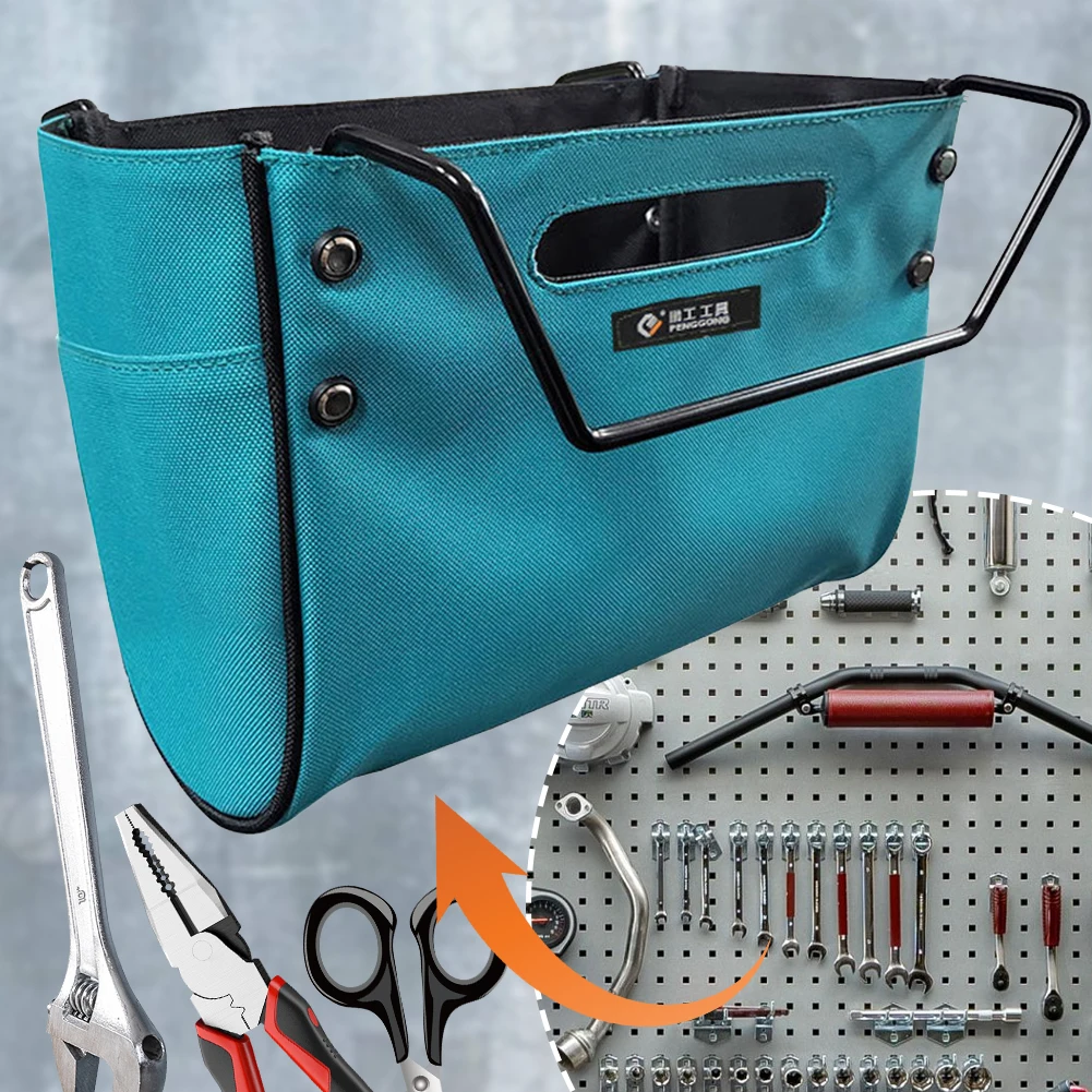 1/2/3 PCS Ladder Tool Bag Telescoping Utility Tools Bags Herringbone Ladder Tool Storage Container Bag Tool Organizer Bags