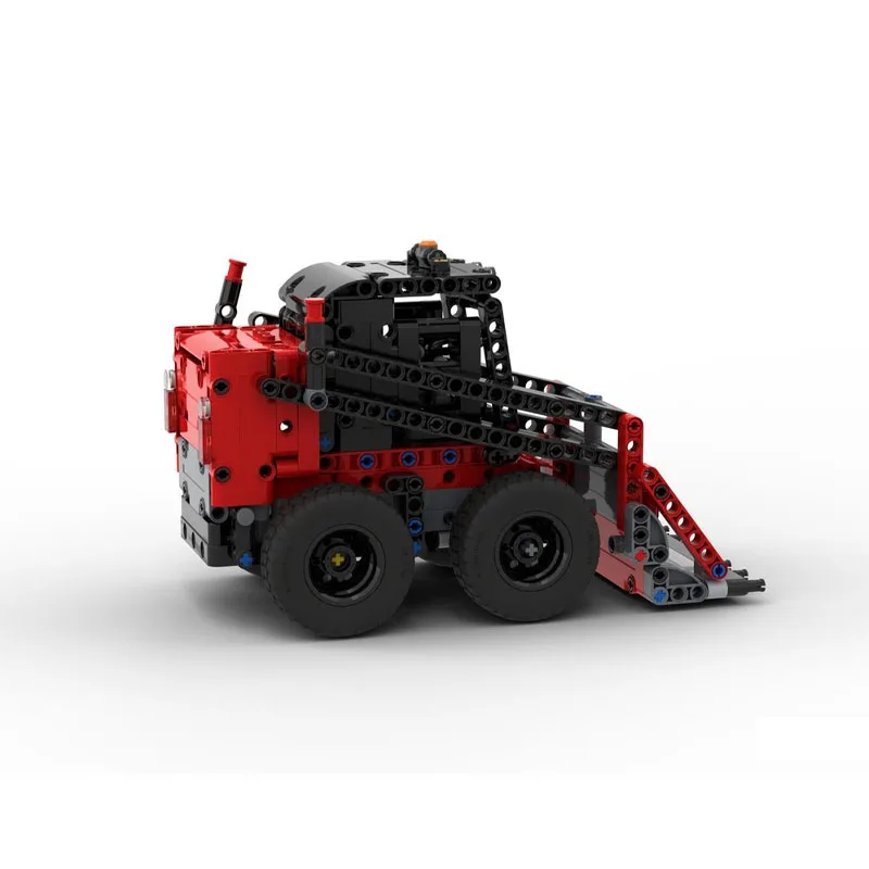 

MOC-241670 New Skid Steer Loader Building Block Model, 420 Parts, MOC Creative Toy, Boys, Children's Birthday and New Year Gift