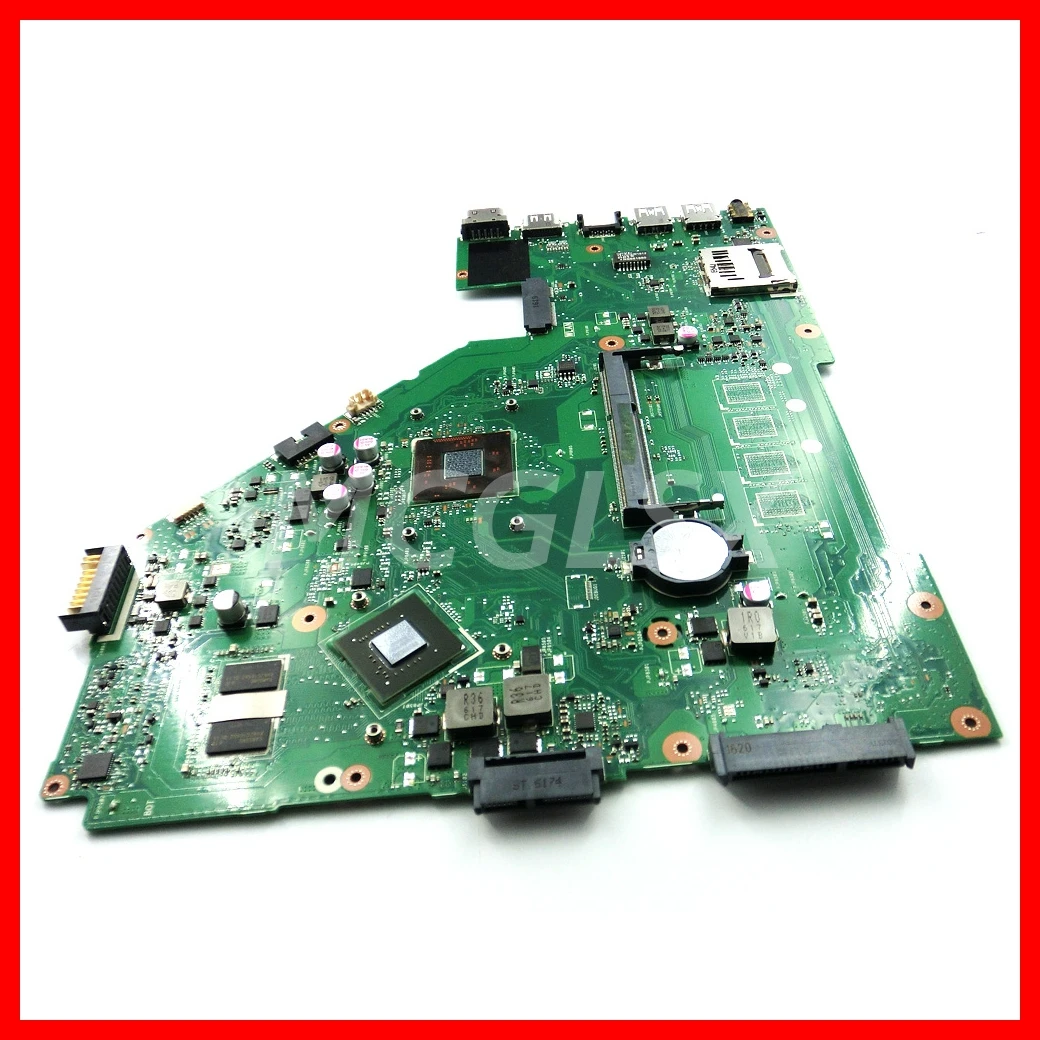 Imagem -06 - Placa-mãe para Laptop para Asus X550md com N2840 N3530 Cpu N3540 Gt820m Gt920m Gpu Mainboard para X550m X552m Y582m X550md X550mj