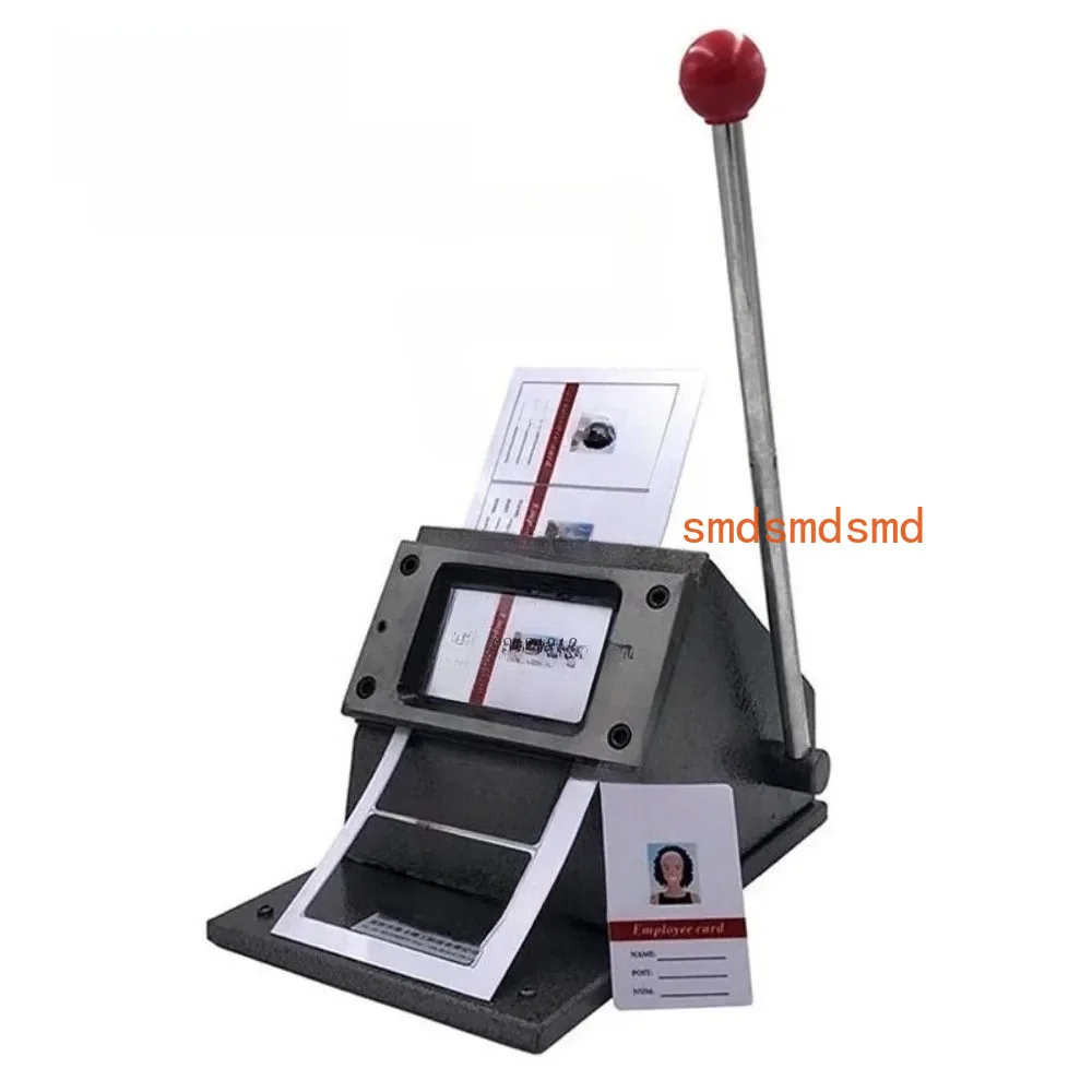 86 * 54 Circular Manual PVC Cutter Business Cutter Paper  Cutter Card Punching Mechanism Card Equipment
