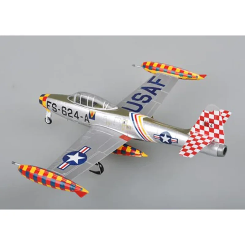 EASY MODEL 1/72 Scale F-84E 37107 Plastic Aircraft Model Collectible Decorative