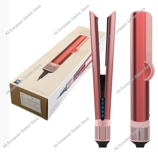 Lisseur professionnel 2 en 1, sèche-cheveux à friser, 110000 tr/min, Anion d'air sec, Portable, humide et sec, HT01 pour Dysons