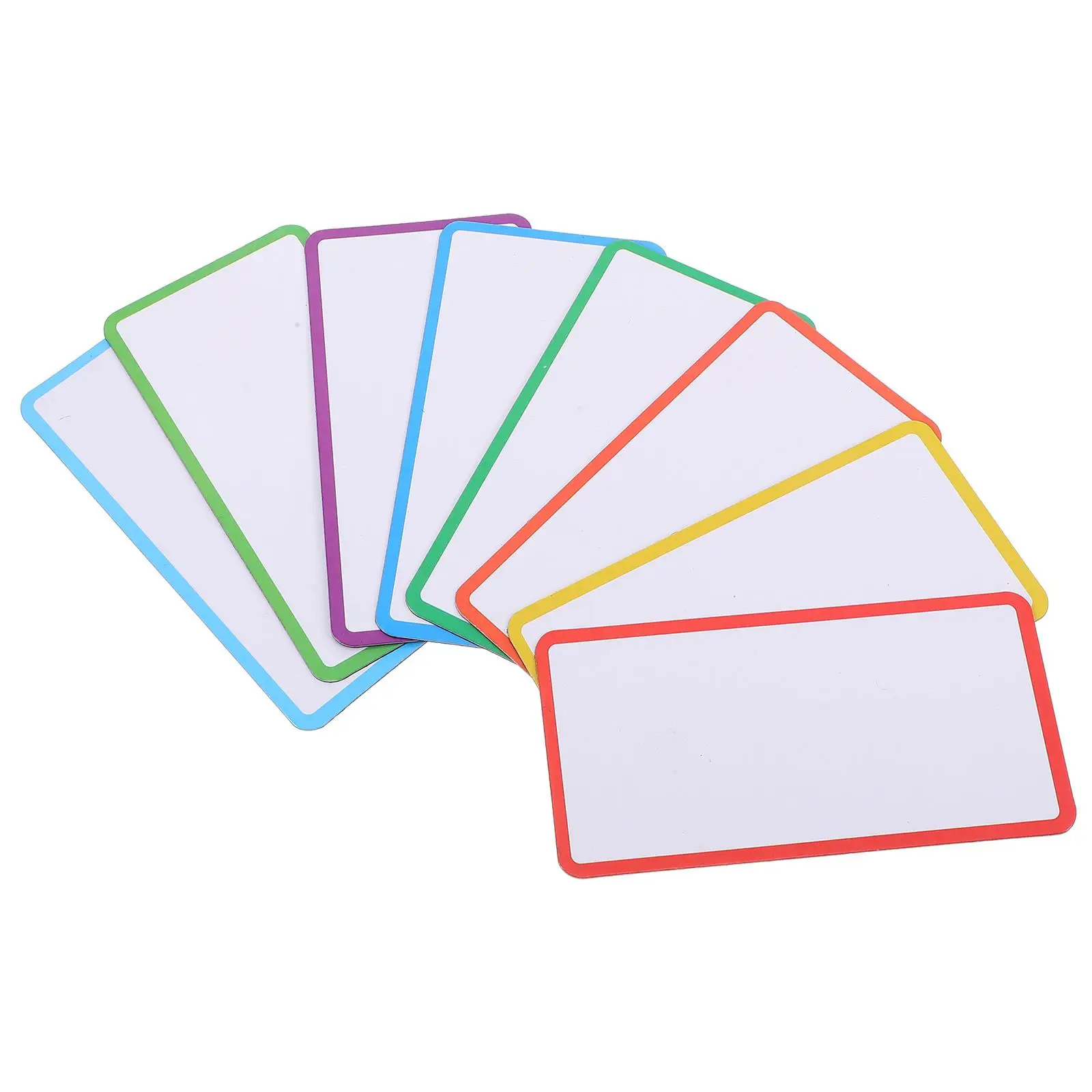 

24 Pcs Magnetic Name Tape Dry Erase Labels Stickers Tags Magnets for Classroom Reusable Coated Paper Whiteboard