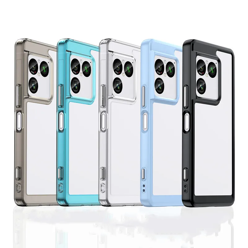 Funda para Sony Xperia 1 VIII, cubierta colorida de silicona con borde suave y transparente para Sony Xperia 1 VIII