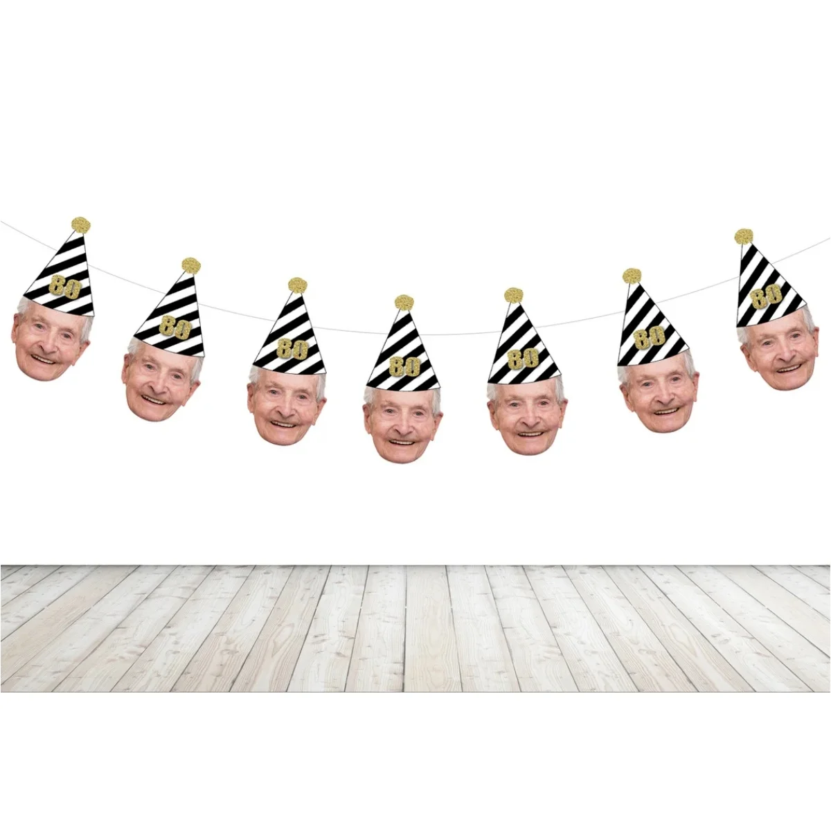 80Th Birthday Face …