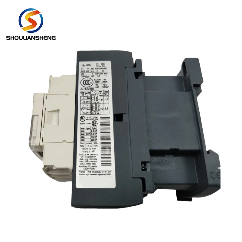 Low Power Consumption in Stock DC 1 Pole Contactors 22v for LC1D25P7 Spot Inventory Applicable to  AC Contacto  AC Coil