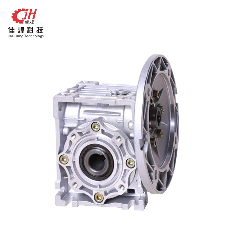 High Torque Aluminum Shell Variable Wheel Drive Speed Reduction Gearbox Stepper Motor Worm Gearbox