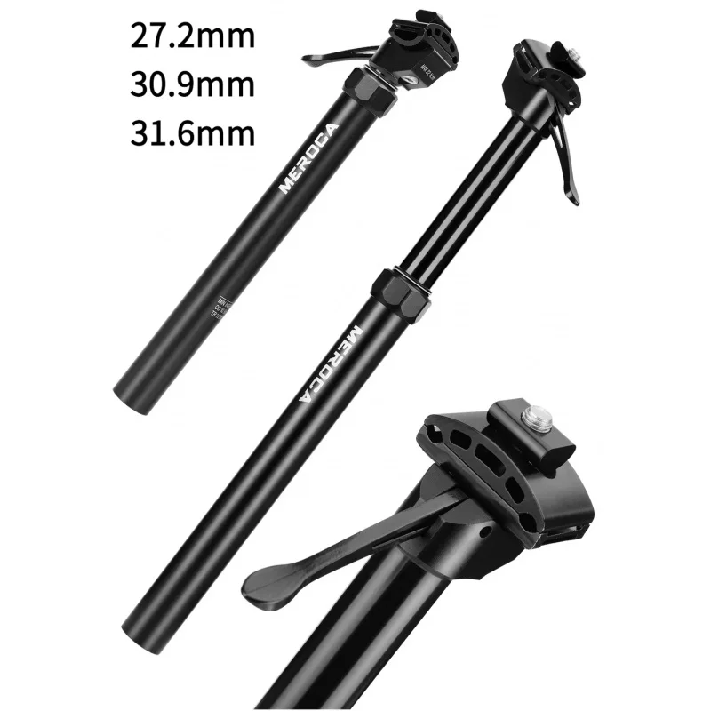 

Подседельный штырь MEROCA MTB Dropper, регулируемый гидравлический подседельный штырь для велосипеда 30,9/31,6 мм для шоссейного и горного велосипеда