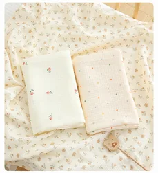 Newborn Baby Muslin Swaddle Blanket For Boys Girls Floral Infant Receiving Blankets Cotton Baby Blanket Swaddle Wrap Essential