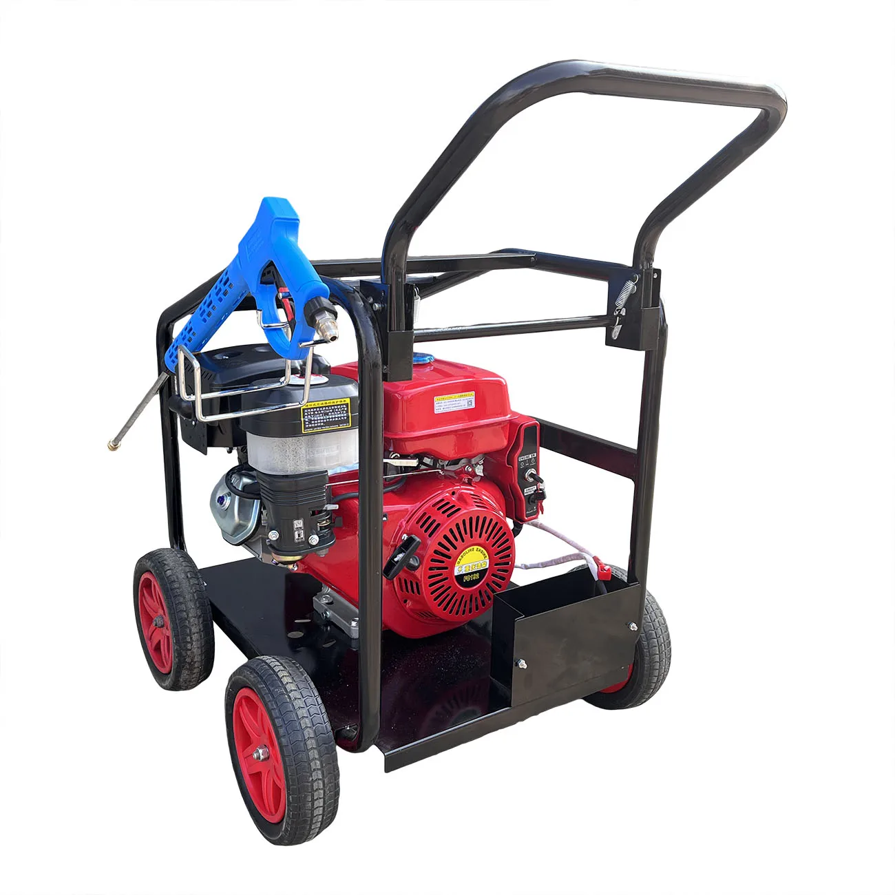 450 bar Petrol Engine High Power Waterjet High Pressure Washer with Water Cooled System