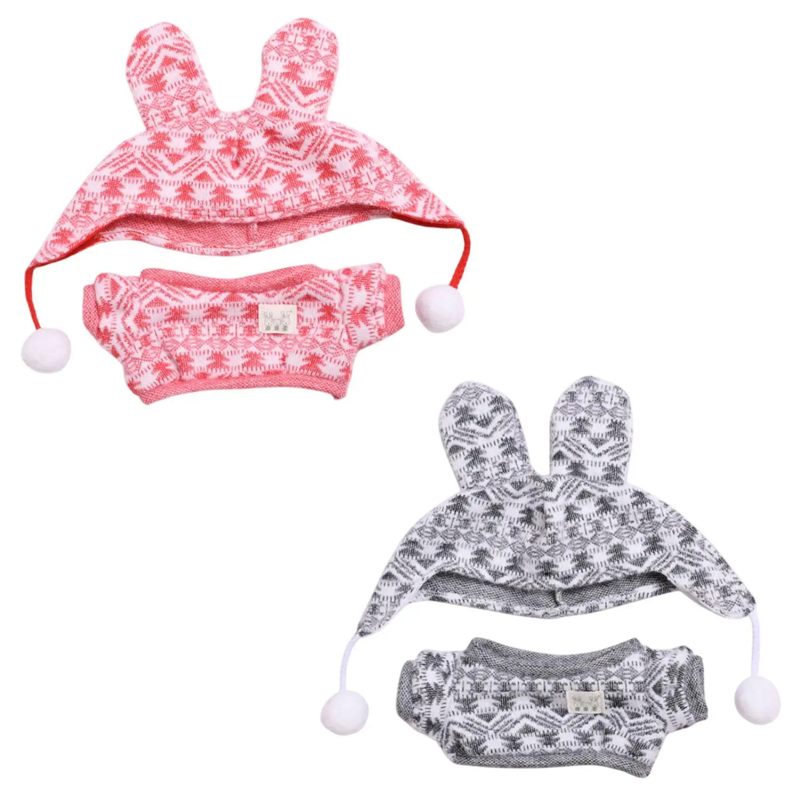 

Plush Doll Sweater Educational Fashion Costumes Photo Props Dress up Make Your Own Dolls for Hands on Flexibility 14.96inch Doll