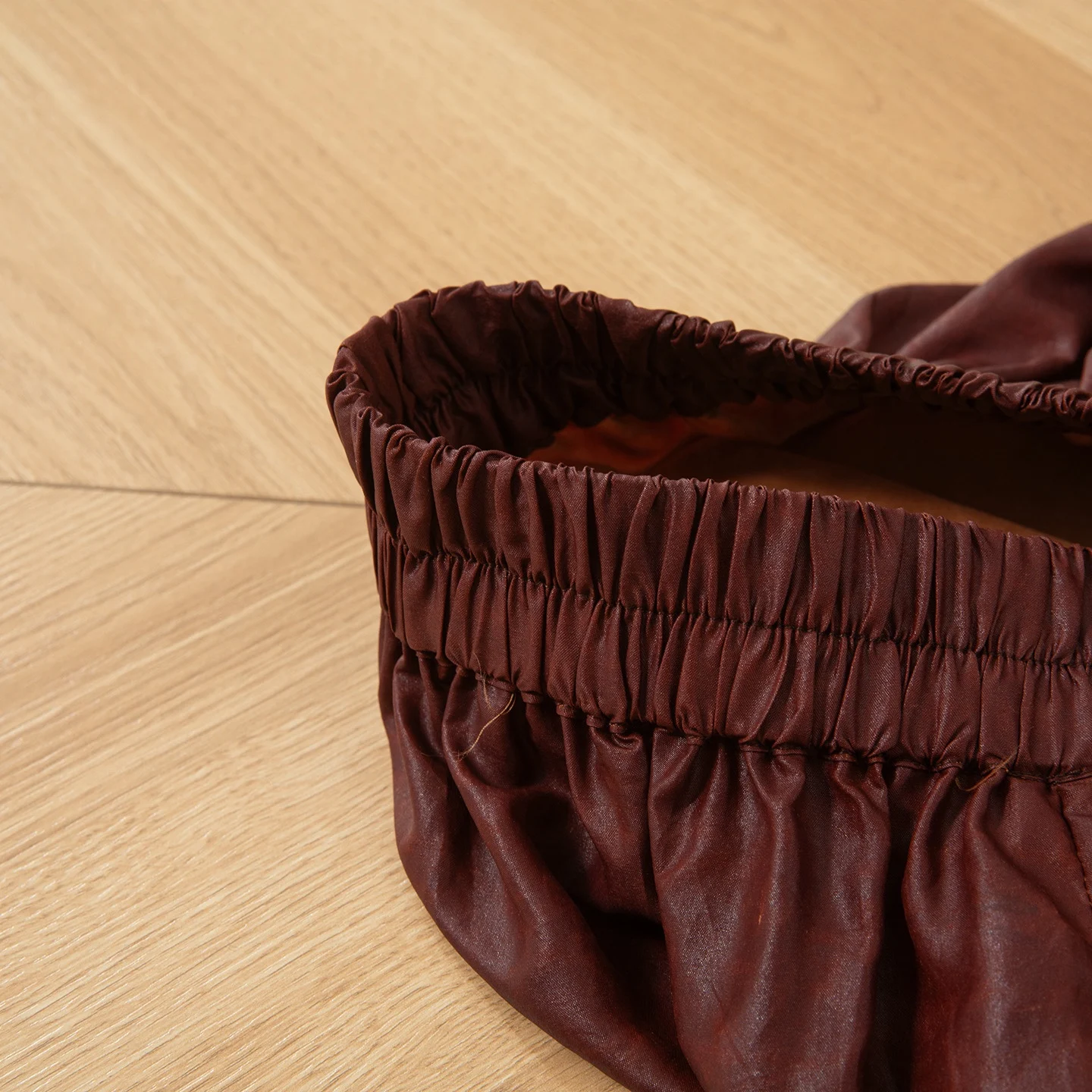 Winsleter-100%Real Silk Watered Gauze Elegant Skirts, Elastic Waist Craquelure, Women Retro Commute Skirt, 2025 Autumn B59669CC