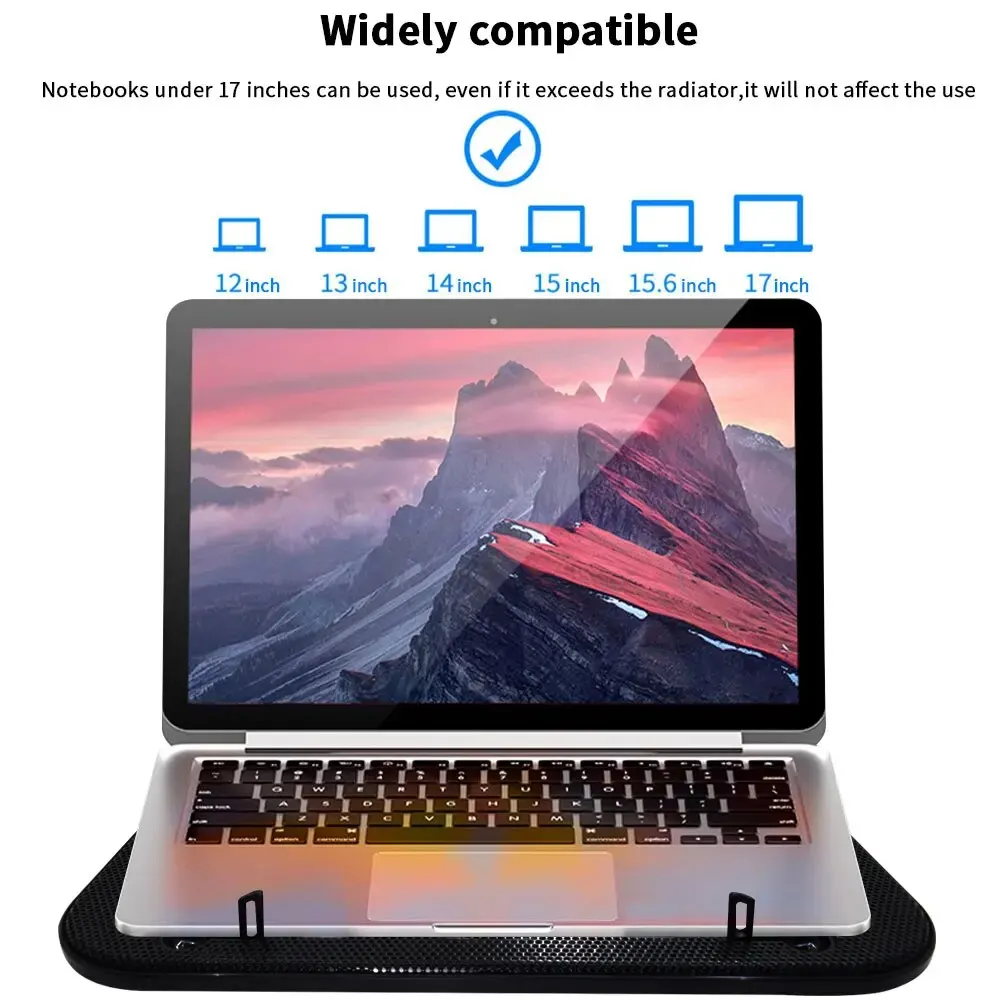 TISHRIC F3 PRO Laptop Cooler Cooling Pad Base Laptop Cooling Stand Cooling Radiator Laptop Accessories Notebook Cooler Support