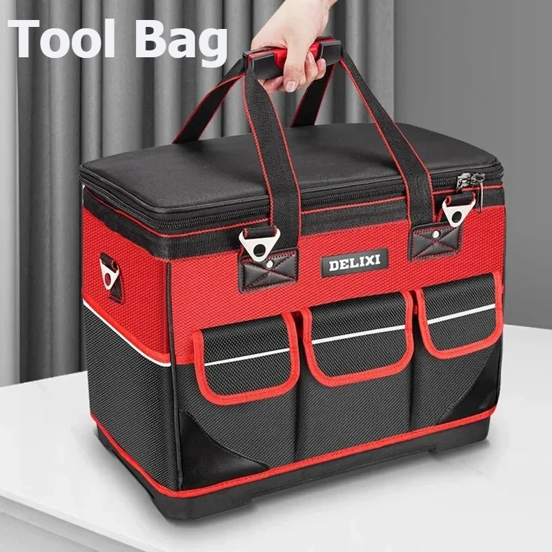 delixi-professional-electrician-carpentry-tool-organizer-accessory-portable-multifunctional-repair-tools-storage-bag