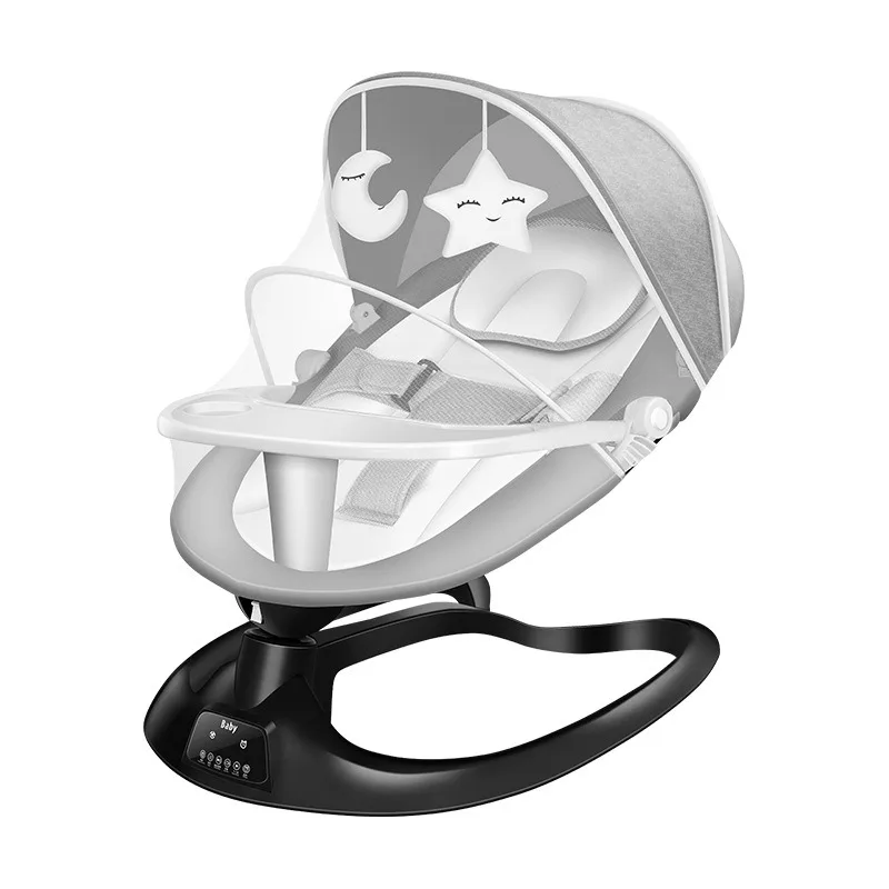 Baby Rocker Newborn Baby Rocking Cradle Bed