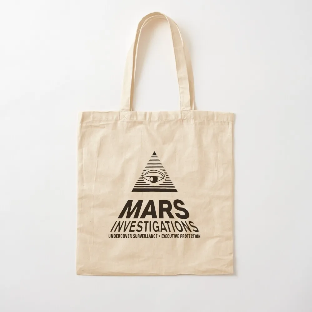 Mars Investigations Tote Bag Women's handbag large size bags Canvas Tote Bag