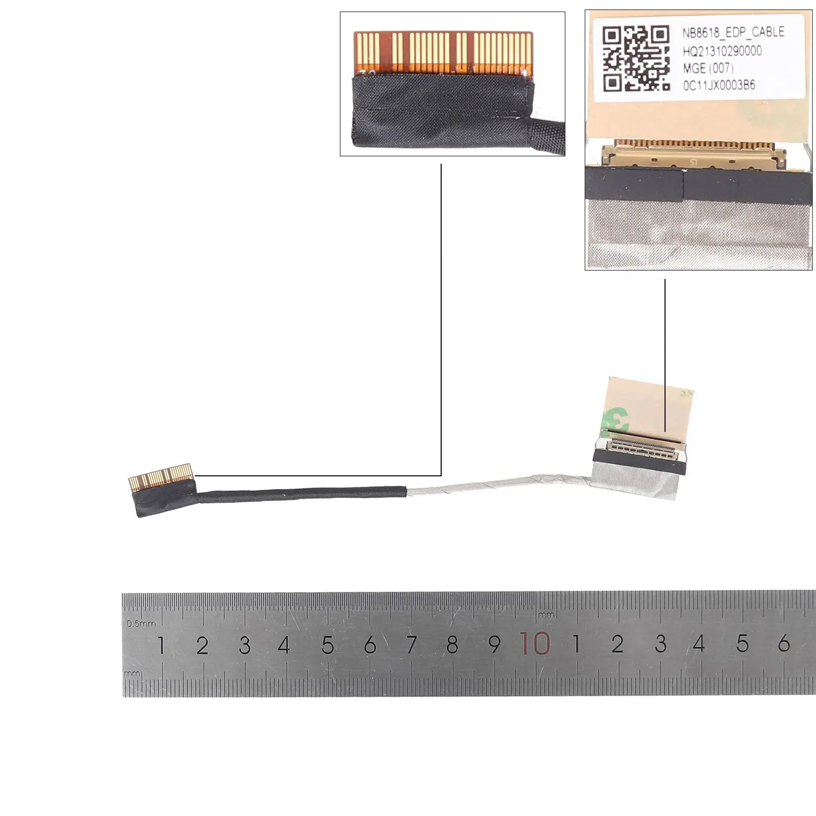 Câble d'écran LCD d'ordinateur portable pour ASUS UX431F UM431D BX431 S4500F U4500F 30pin 0.5