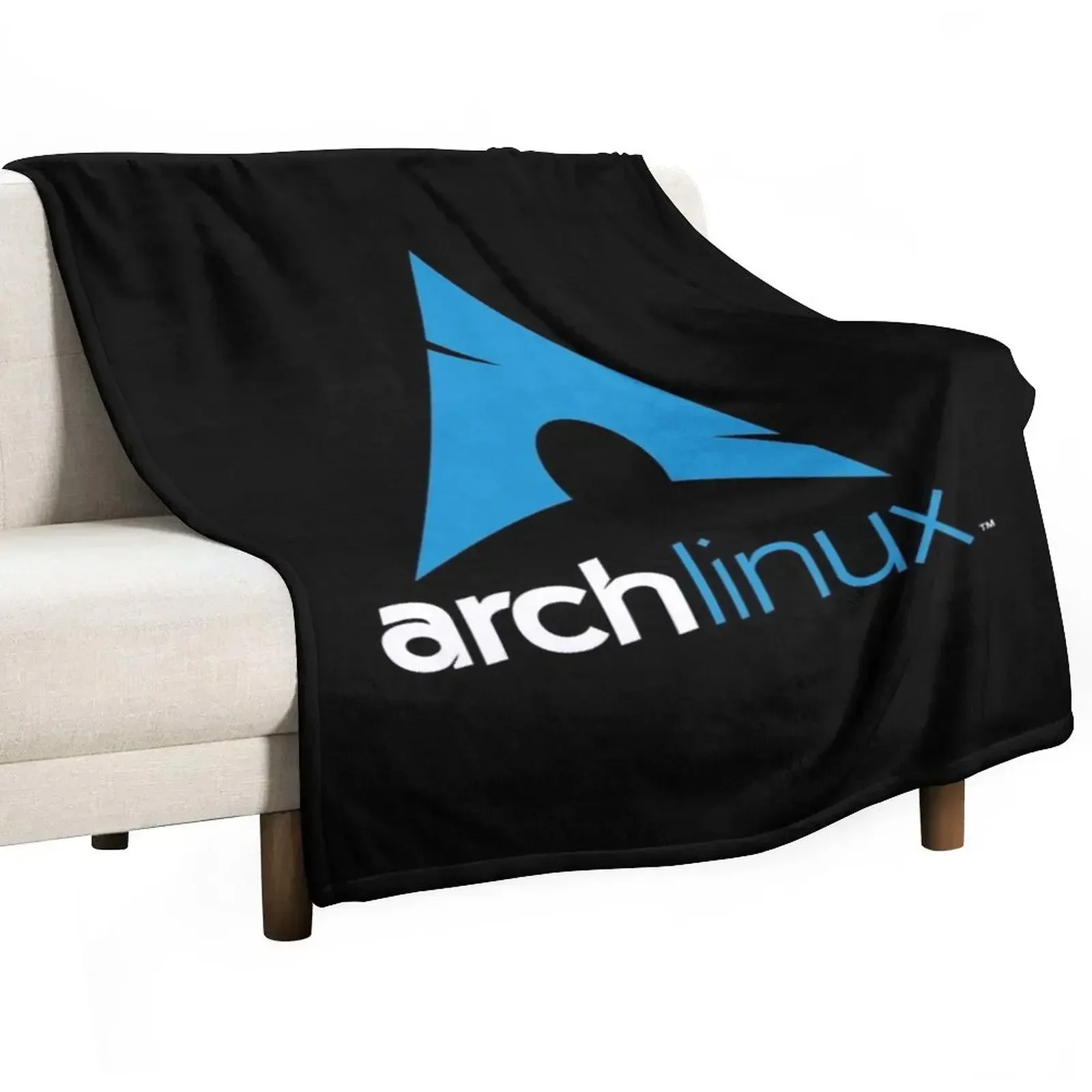 

arch linux Throw Blanket christmas decoration Bed covers Blankets