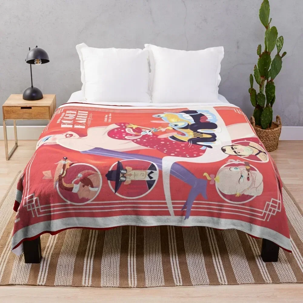 

Who Framed Roger Rabbit Throw Blanket Warm Accent Blanket for Living Room Decoration